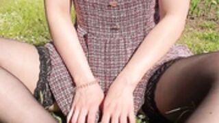 Lillieinlove - TikTok - I aired my pussy outdoors