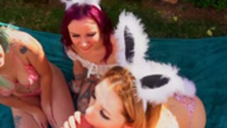 Trustori3zent - Easter Bunny 🐰 4some down the Rabbit Hole 👯‍♀️