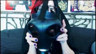 Freaky Redhead Goes Wild and Creepy