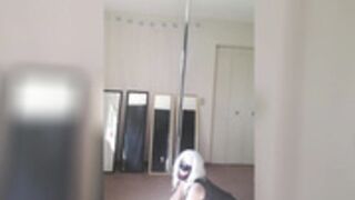 Female Kaneki Ken Tokyo Ghoul Cosplay Pole Dance Strip