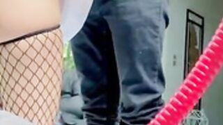 Latina Key Chicaiza follando bj and bareback