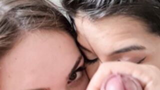 HaleySweet18 & Jennasweetass Threesome