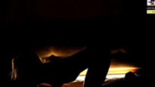 Peach_Me naked silhouette show on 22 Oct 2021