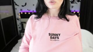 Busty_Ema Sunny Days Flamingo Pink T-Shirt #1