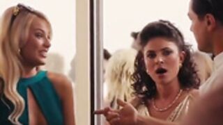 Margot Robbie Nude in The Wolf of Wall Street