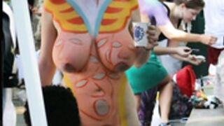 New York City Bodypainting Day 7-14-2018