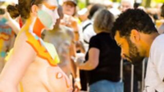 New York City Bodypainting Day 7-14-2018