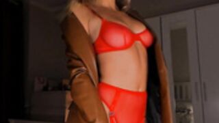 Thelawofattraction(Kiraaishere) Lingerie Red Teasing