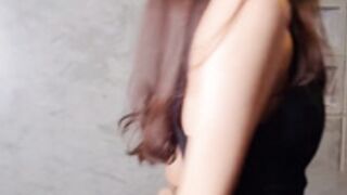 IsabelleHaris Blackdress 1 OnlyFan