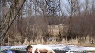 Sex on Trampoline