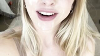 itsmecat talking with a facial