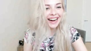 The first time I saw her smile so much to meet someone