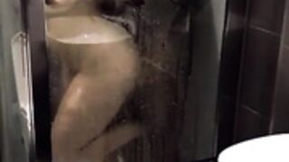 busty klara shower interracial fuck