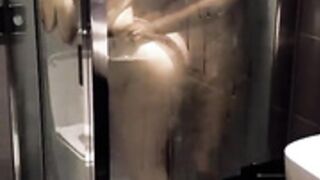 busty klara shower interracial fuck