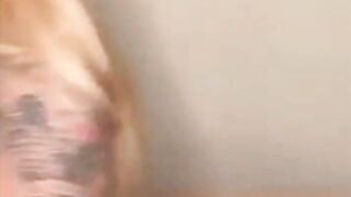 Katty Roldan - Balcony Satisfyer Show