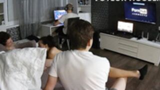 Voyeur-House - Flora Yan naked relaxing with sex