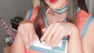 Tsuyu Cheerleader Cosplay boku no hero