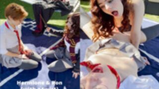 Loverlaci OF Ron and Hermione w/ Aliceoncam