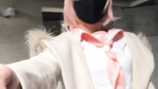 Suki TRANS - Astolfo Masturbate in Public