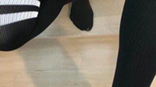 vikingbarbie - stairs tease