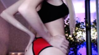 shy_hott1e massages and spanks her ass