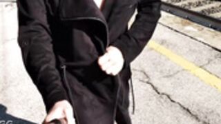 NaughtyGardenGirl Train Part 2