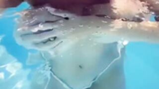 Yvonne Bar...Big Tits at The Pool