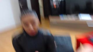 coupleforhotsex, blowjob, leather, POV