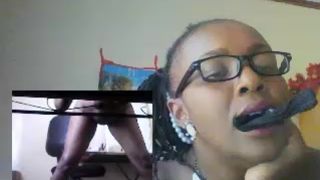Abclong500 naked panties in mouth