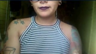 Chilean big ass Emo camshow