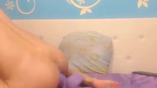 sandrastarr, huge anal dildo, skinny, small tits