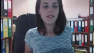 Afrodita_Hot Flashing At Work 2014.08.23