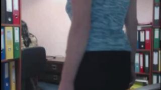 Afrodita_Hot Flashing At Work 2014.08.23