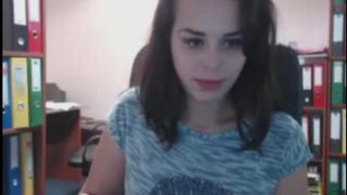 Afrodita_Hot Flashing At Work 2014.08.23