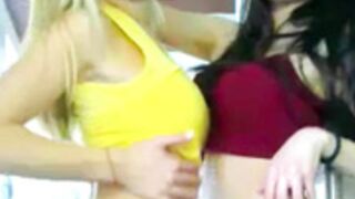 FancyV and Friend Sexy Dance and Kiss Compilation