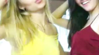 FancyV and Friend Sexy Dance and Kiss Compilation