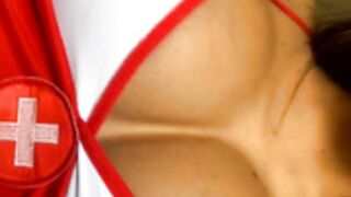 Allison Parker with fancy dress