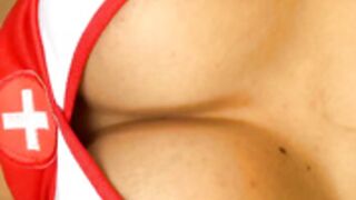 Allison Parker with fancy dress