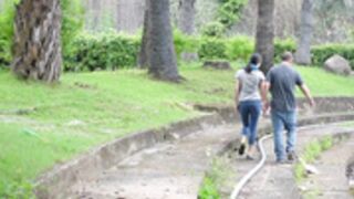 Kylie_ng MV Squirting in Public Park