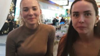 2 hotties from neighborhood restaurant