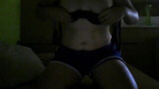 unkown chubby girl shows her tits