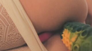 wild_schoolgirl Tentacle in the ass