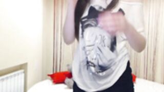 LucyTess MFC 1 - flashing boobs