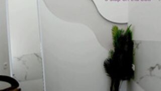 Camila__Coy cream on tits with plenty of slips 21.12.21