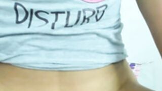 xlatinahotx sandy squirt dildo