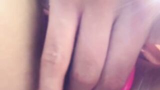alana15 - Risky Pussy Fingering in Cafe