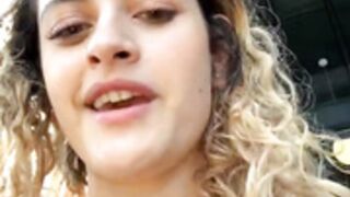 alana15 - Sneaky Pussy Show in Cafe