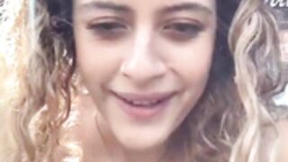 alana15 - Sneaky Pussy Show in Cafe