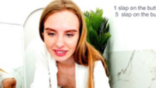 camila_coy 211219 open shirt tease, hairbra, many flash