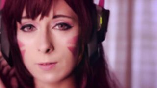 Pitykitty: D.va Ice Cream & Cum